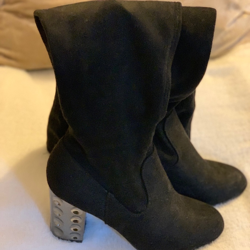 Carlos by Carlos Santana black Thigh-high boots